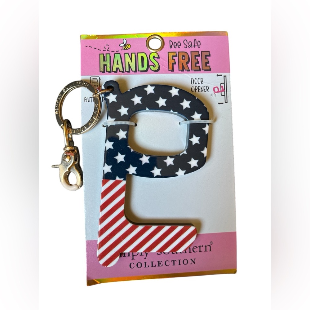 Simply southern collections hands-free door opener American flag